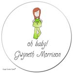 Sugar Cookie Gift Stickers - Oh Baby 6